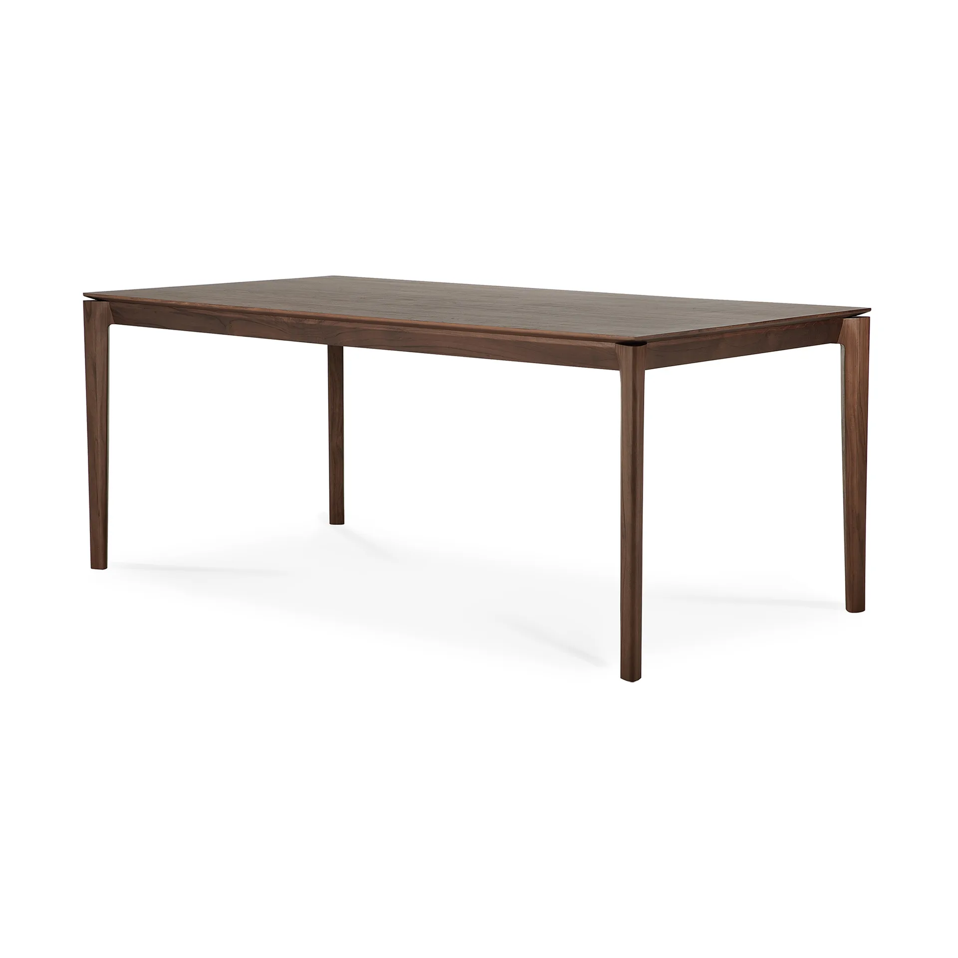 Bok dining table 180x90 cm, Lacquered teak brown Ethnicraft