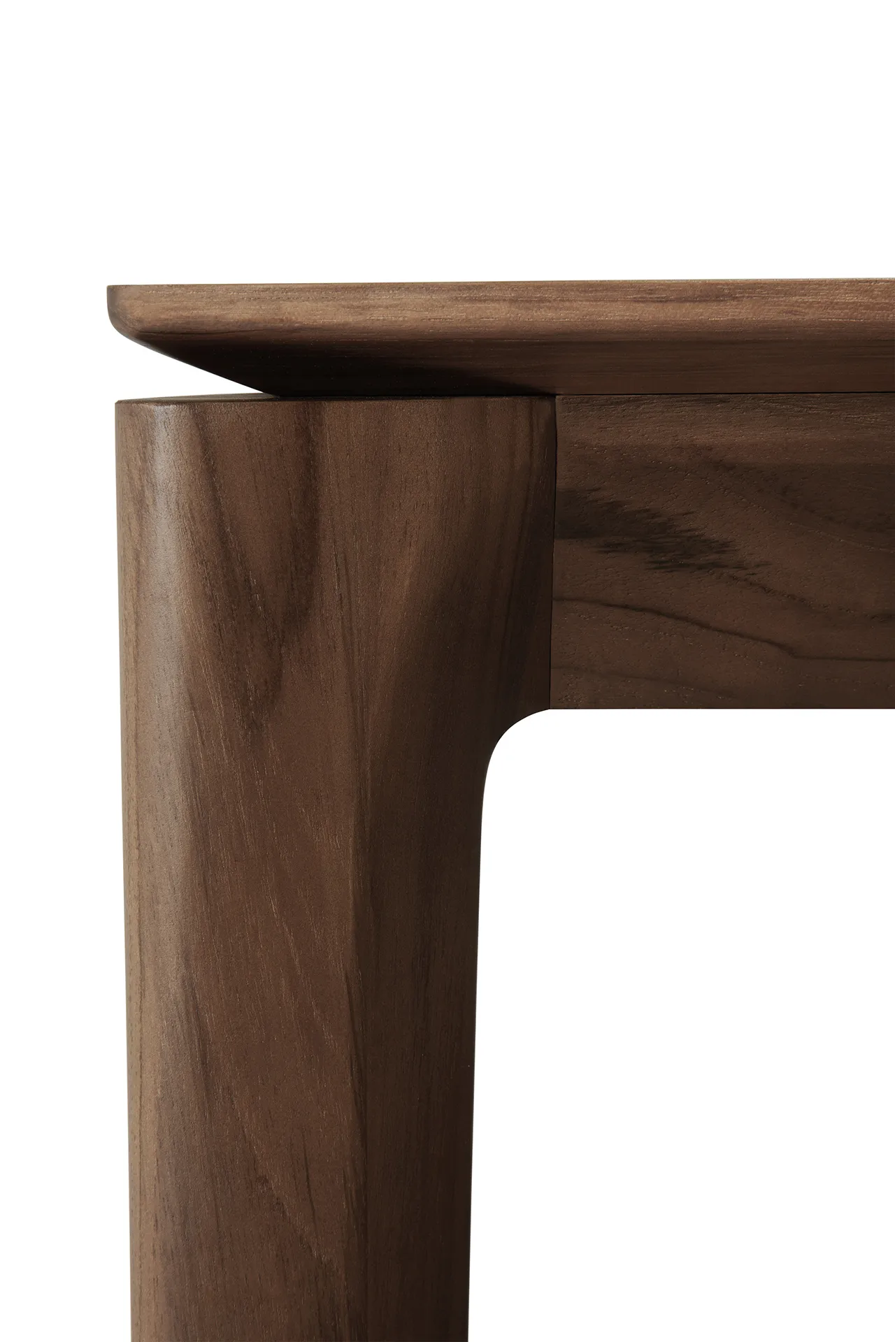 Bok dining table 180x90 cm, Lacquered teak brown Ethnicraft