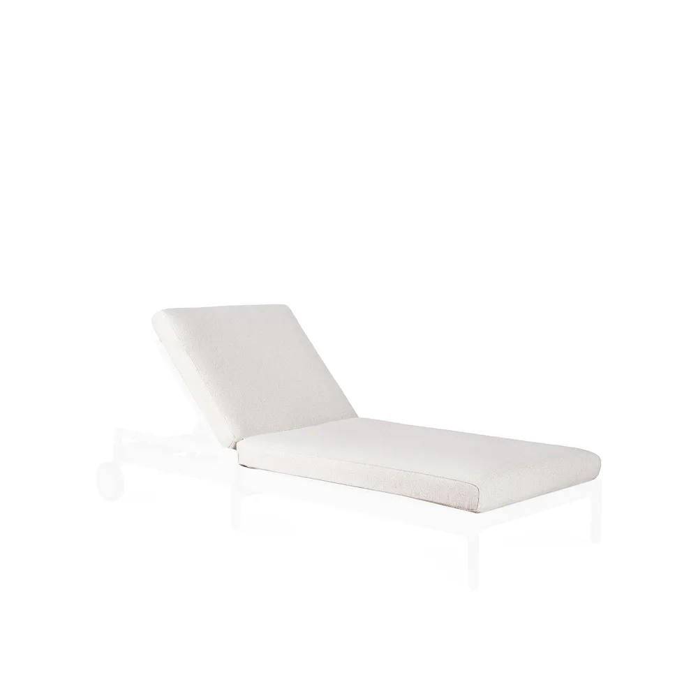 Jack outdoor cushion for sunbed, offwhite fabric Ethnicraft