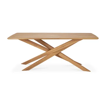 Mikado outdoor dining table teak - 203x104 cm - Ethnicraft