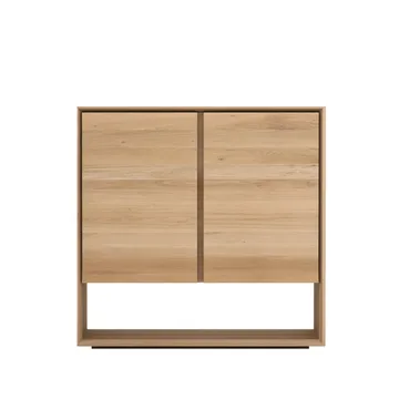 Nordic sideboard - Oiled oak 2 doors - Ethnicraft