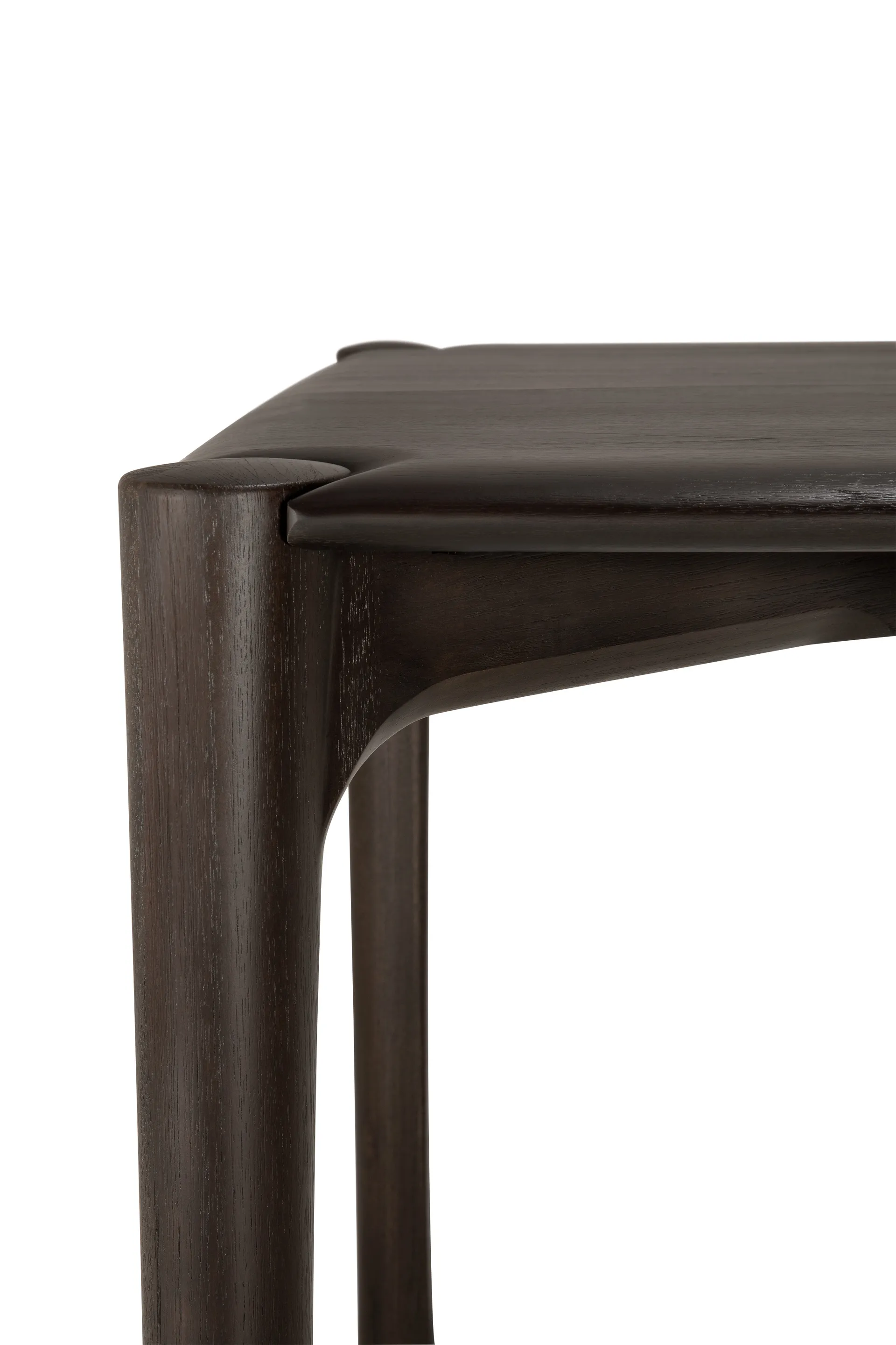 PI Dining table, Dark brown teak, 240x100 cm Ethnicraft