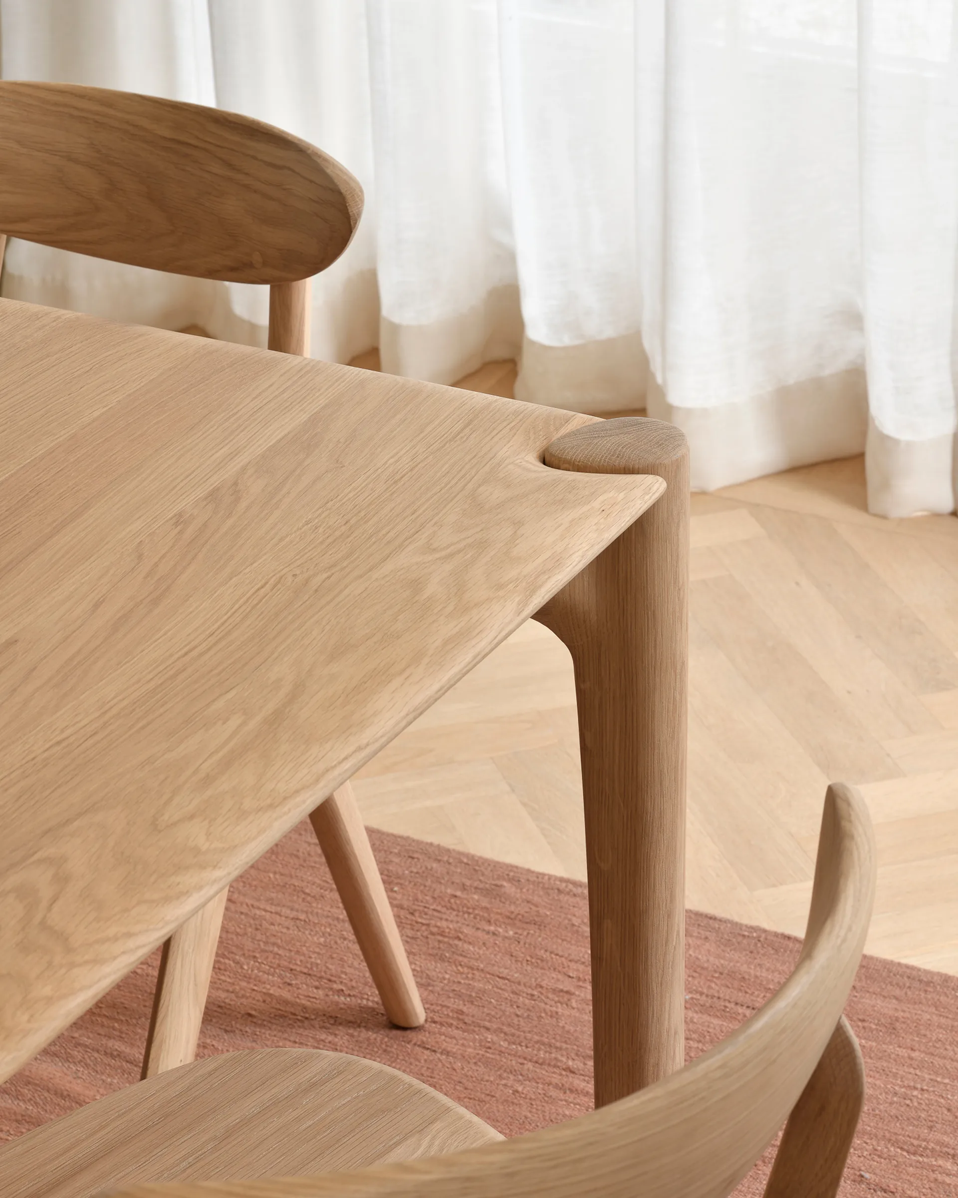 PI Dining table, Hardwax-oiled oak, 180x90x76 cm Ethnicraft