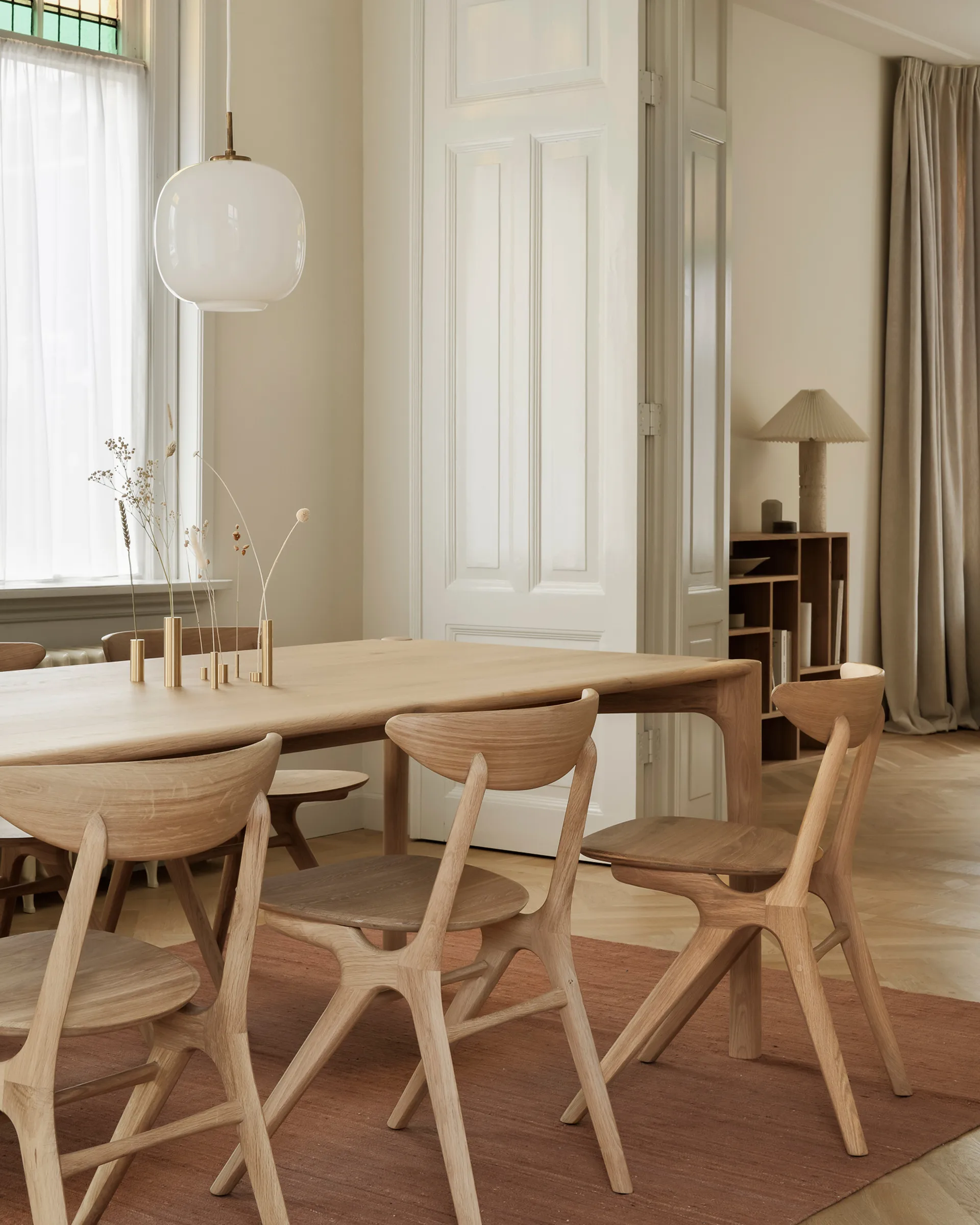 PI Dining table, Hardwax-oiled oak, 220 x 95 x 76 cm Ethnicraft