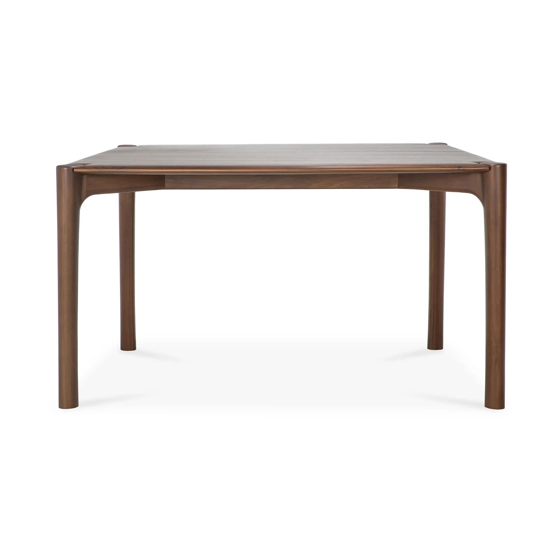 PI Dining table, Lacquered teak brown, 140x80 cm Ethnicraft