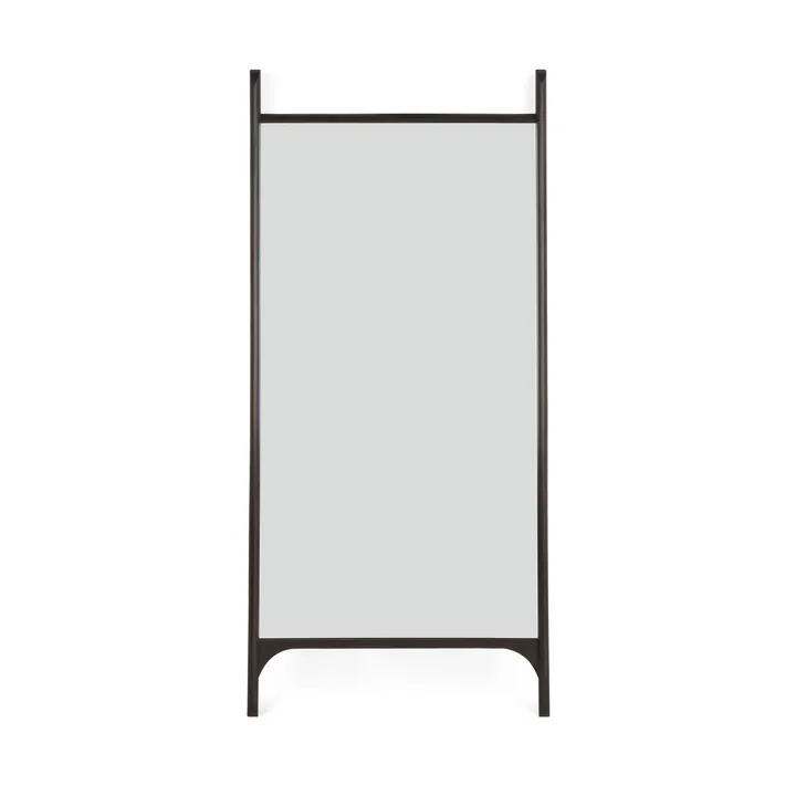 PI floor mirror 80x200 cm - Dark brown stained mahogany - Ethnicraft