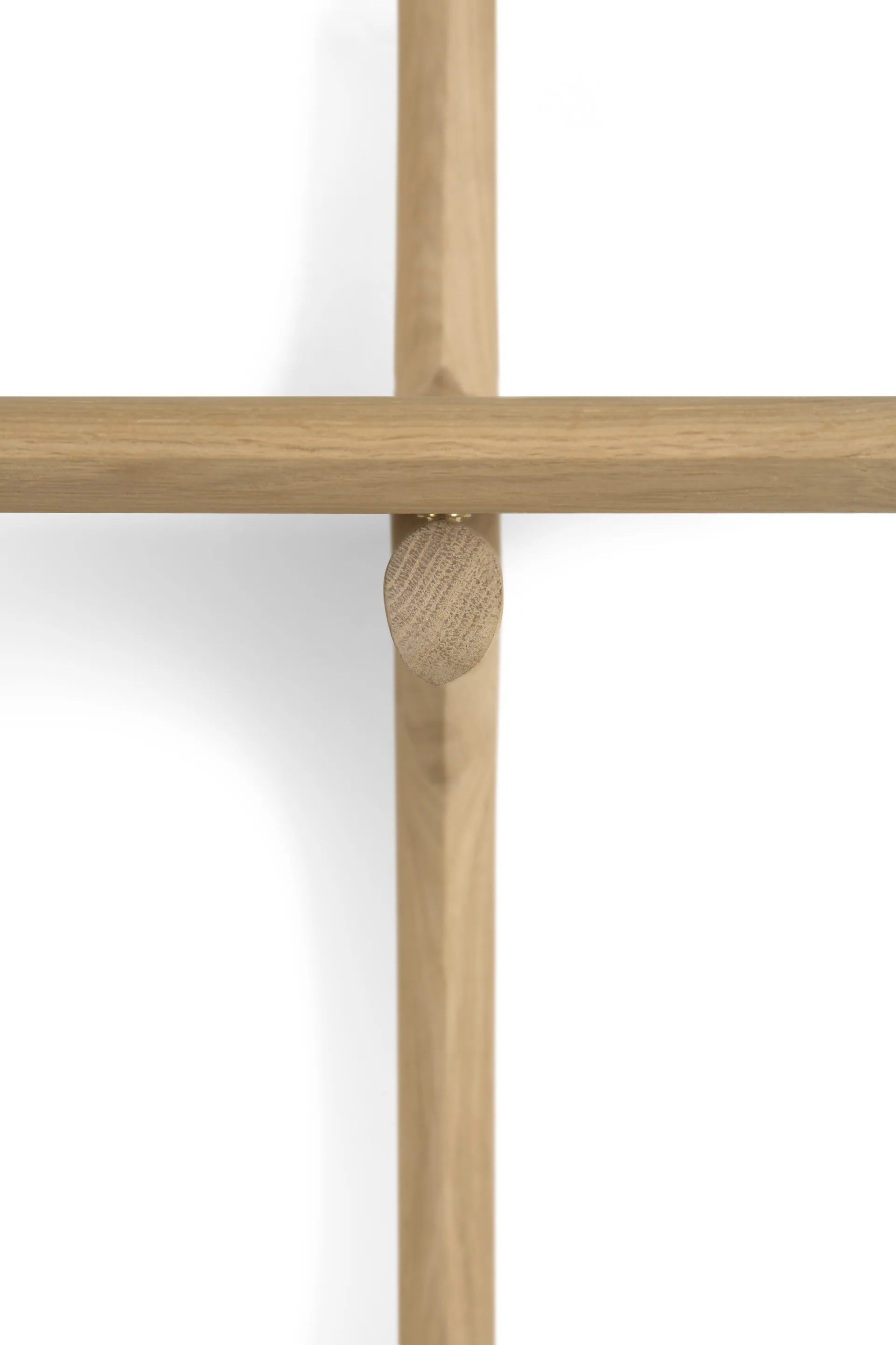 PI wall shelf, Oak, 5 shelves Ethnicraft