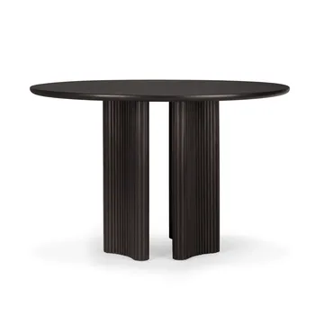 Roller Max mat table - Dark brown stained mahogany - Ethnicraft