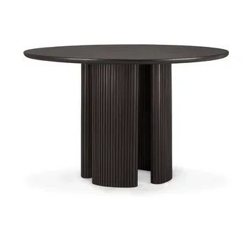 Roller Max mat table - Dark brown stained mahogany - Ethnicraft