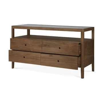Spindle dresser - Teak, 4 drawers - Ethnicraft