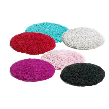 Rasta round rug - black - Etol Design