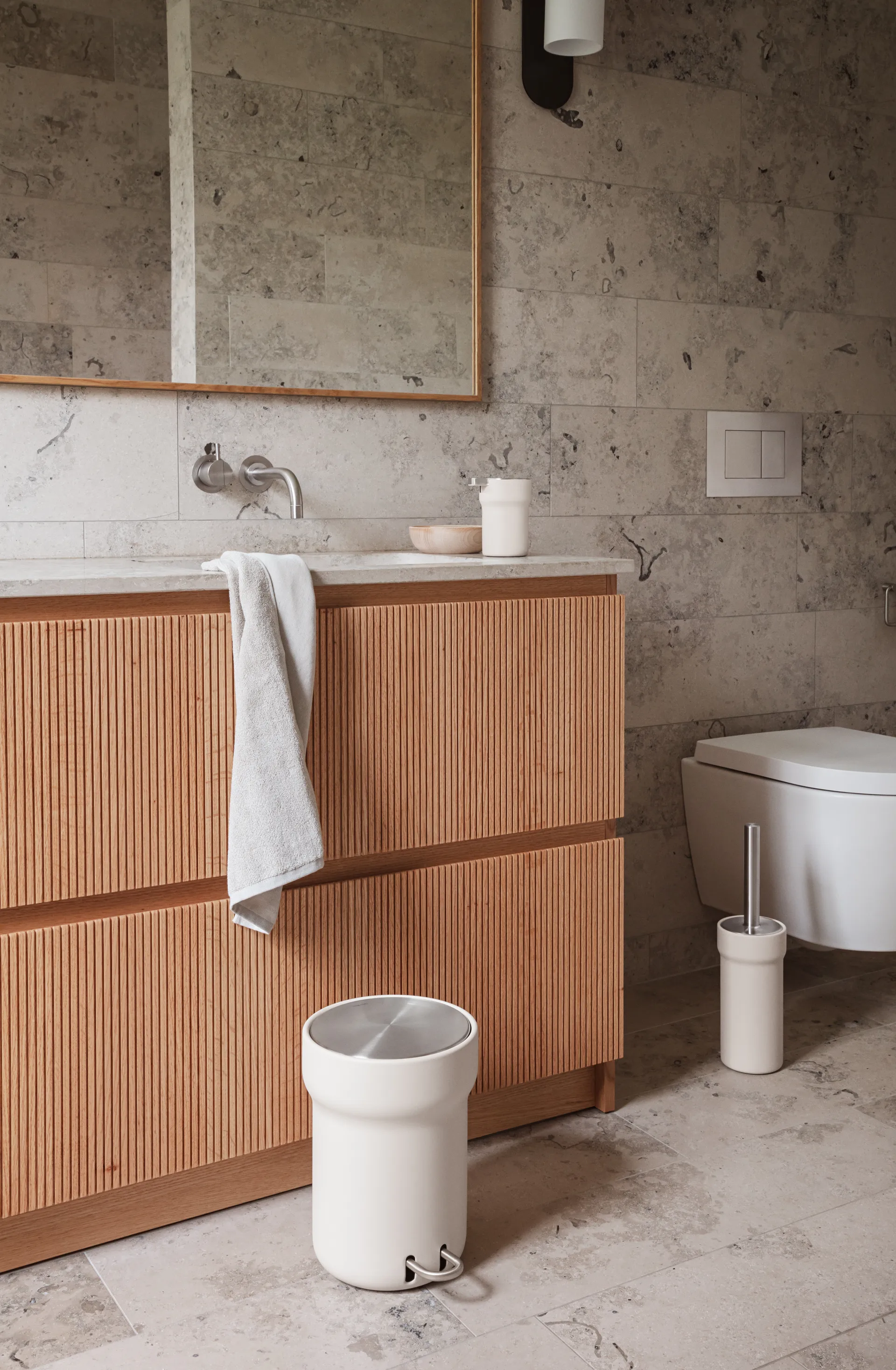 Citadel toilet brush 40 cm, Sand Eva Solo