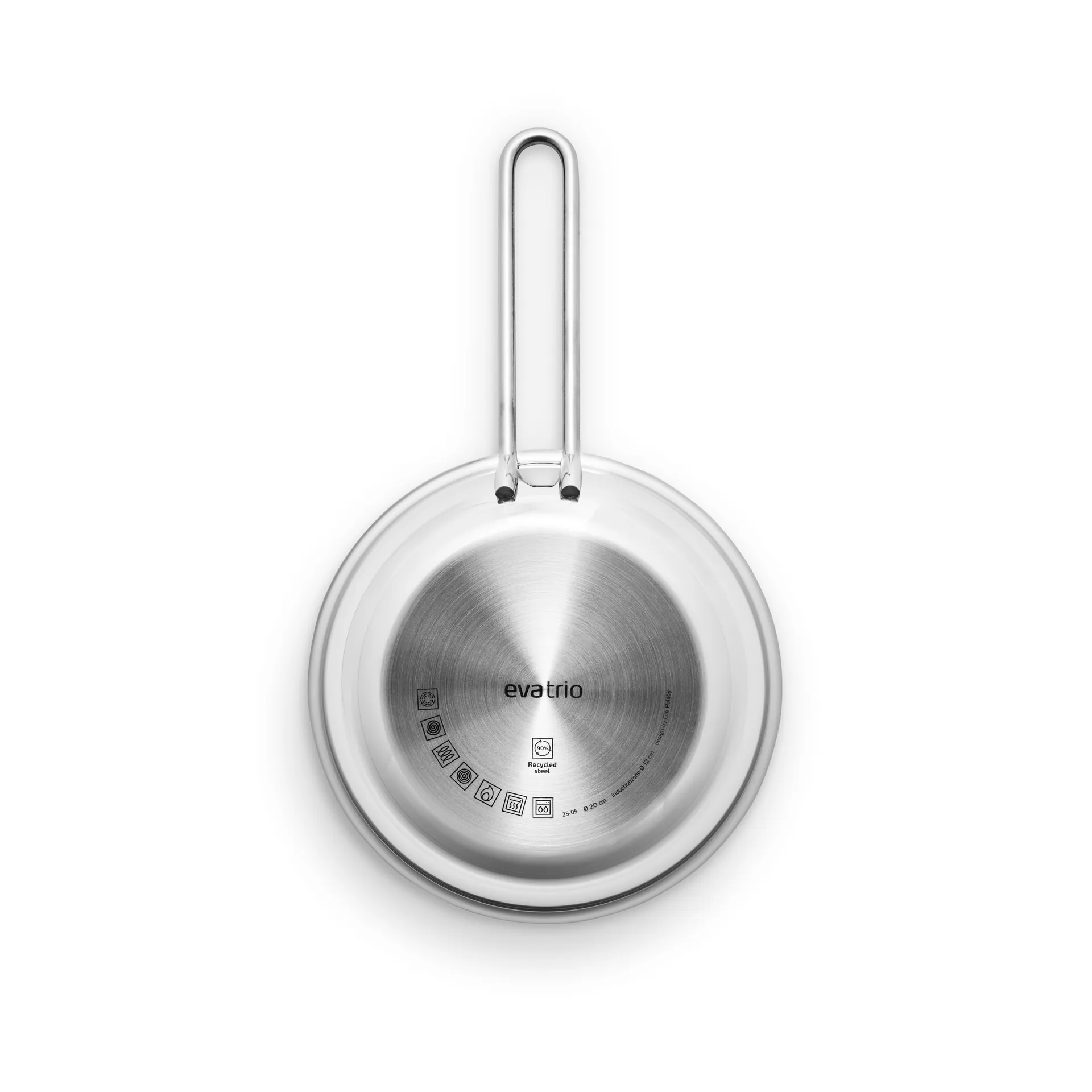Eva Solo steel base frying pan, Stainless steel, Ø20 cm Eva Solo