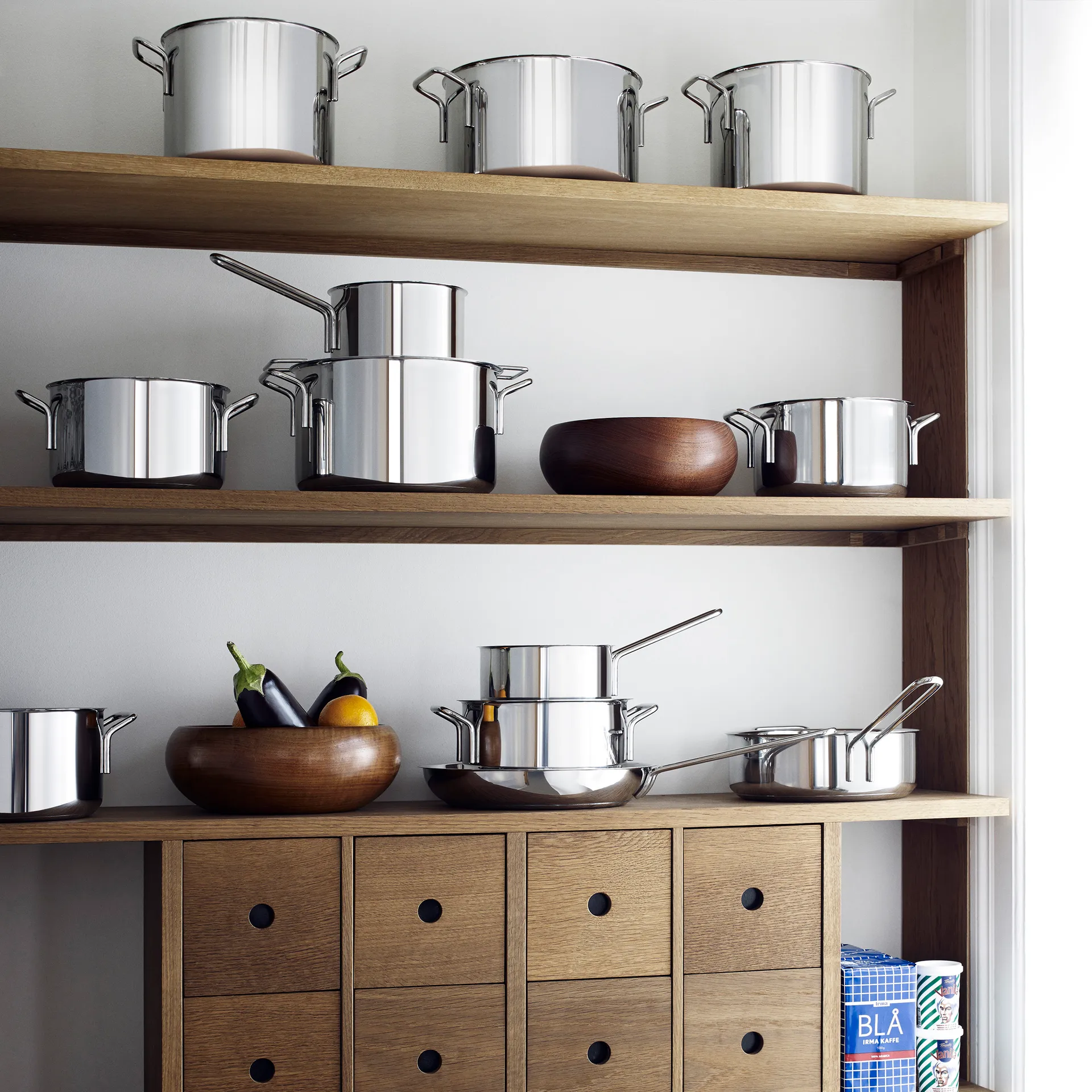 Eva Trio stainless steel saucepan, 1.1 l Eva Solo