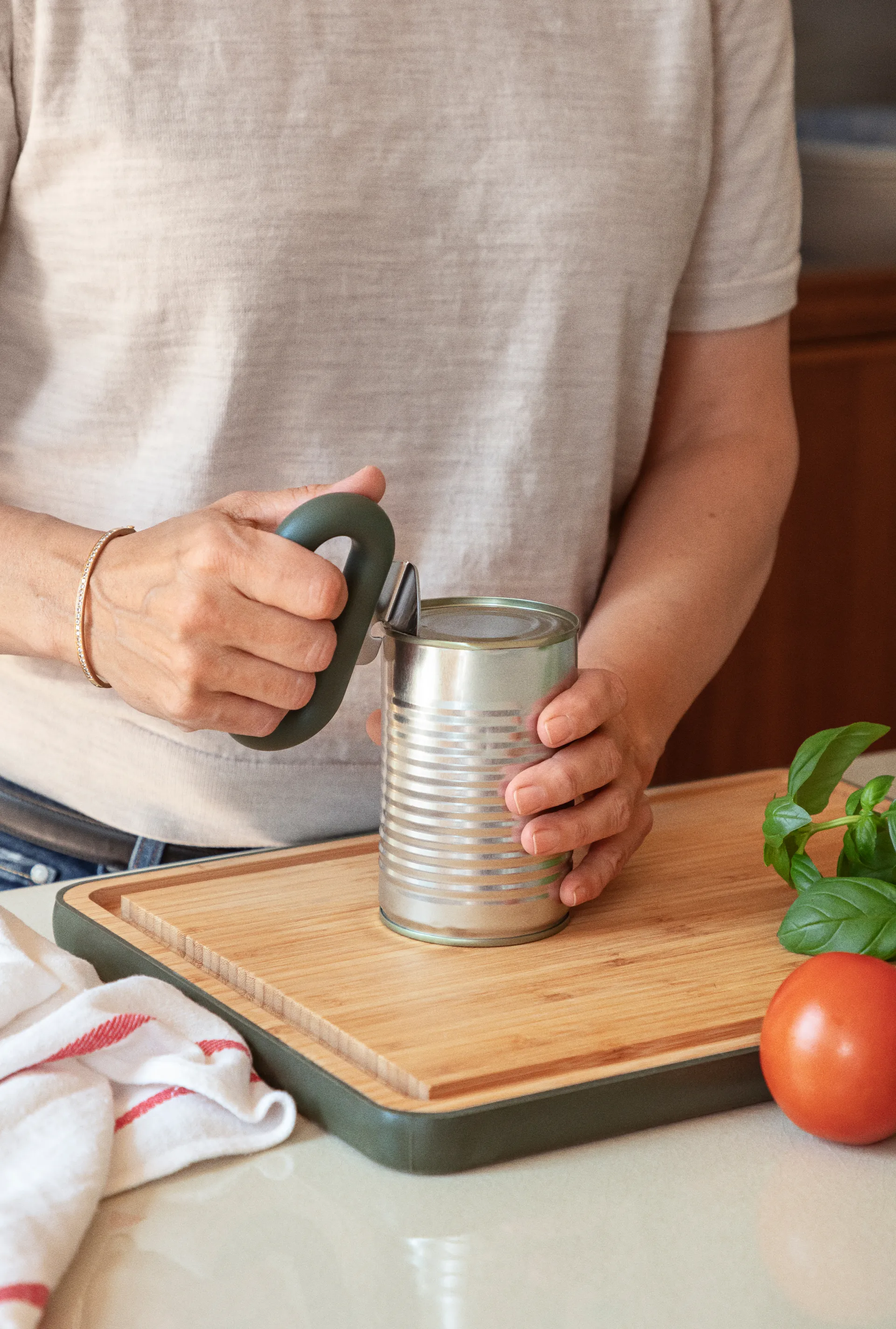 Green tools can opener, Green Eva Solo