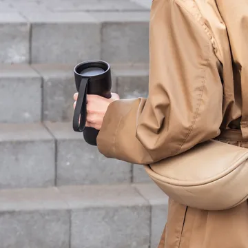 Nordic Kitchen thermal coffee mug - black - Eva Solo