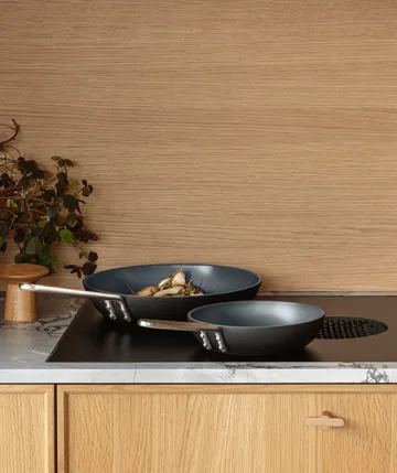 Professional Laser Titanium Slip-Let frying pan - Black, Ø20 cm - Eva Solo