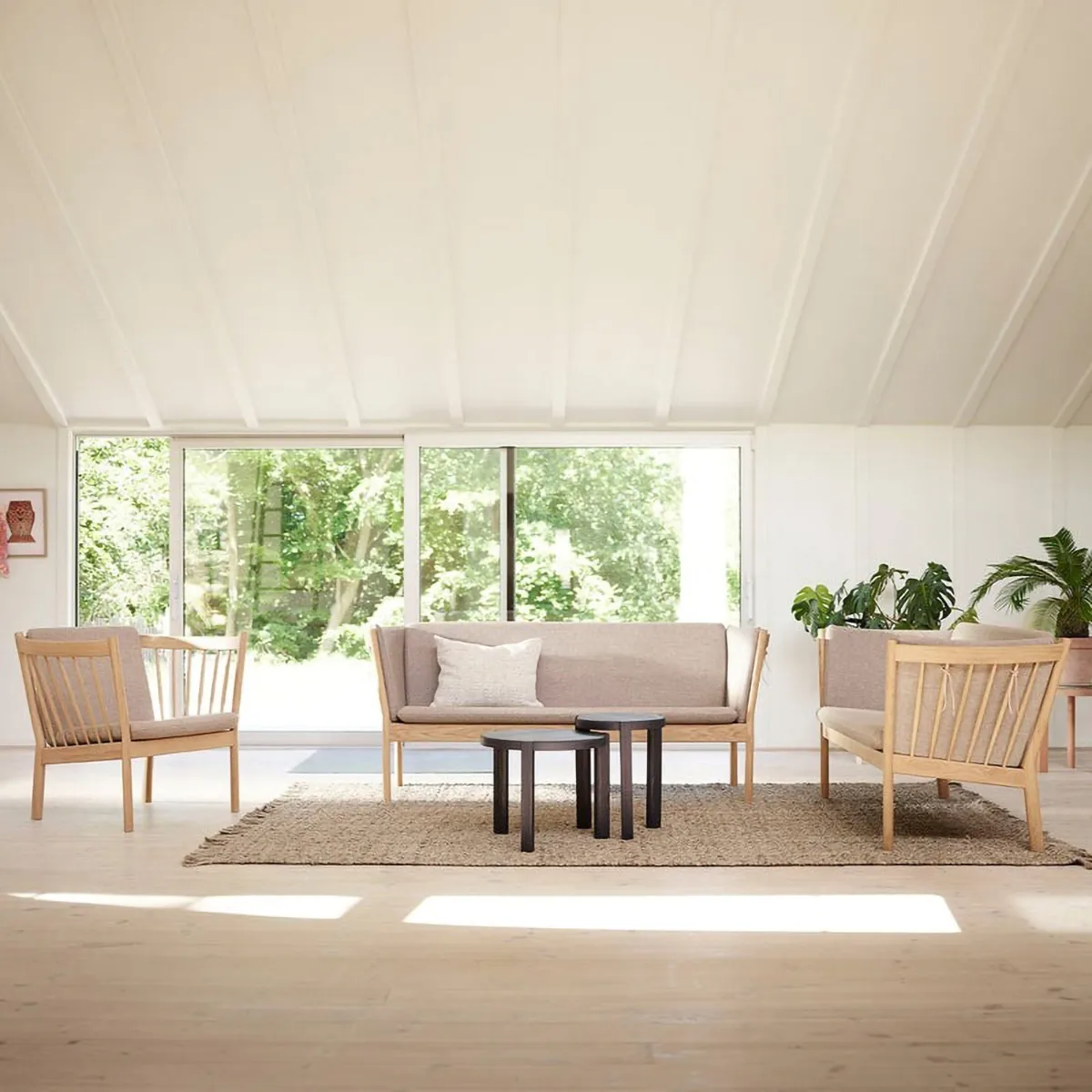 J146 seat cushion, Light grey FDB Møbler