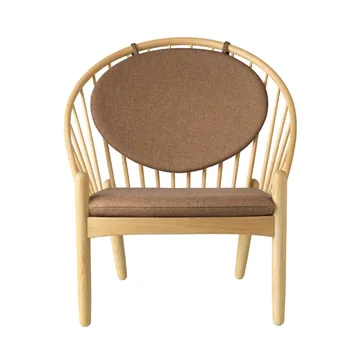 J166 Jørna chair - Oak lacquered-brown - FDB Møbler