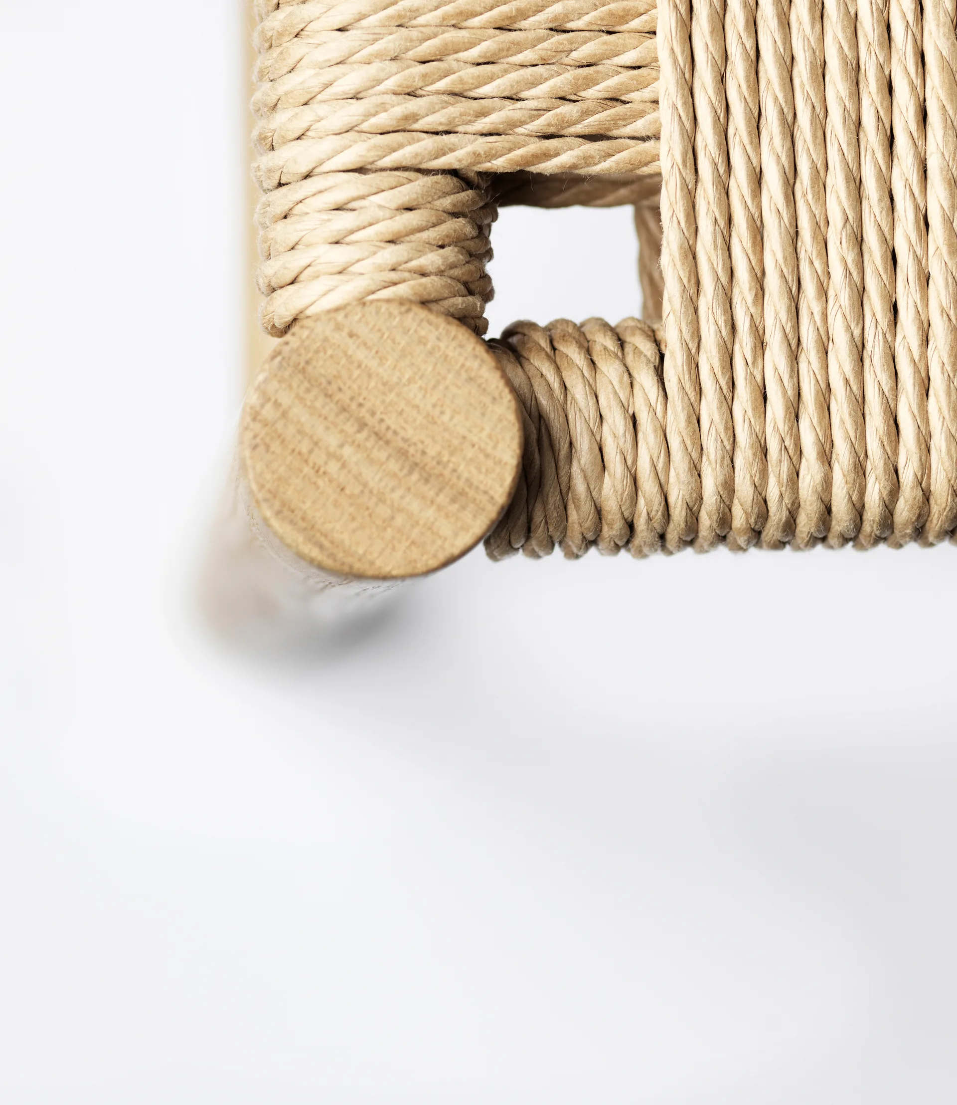 J178 Lønstrup chair v2, Oak nature lacquered-papercord FDB Møbler