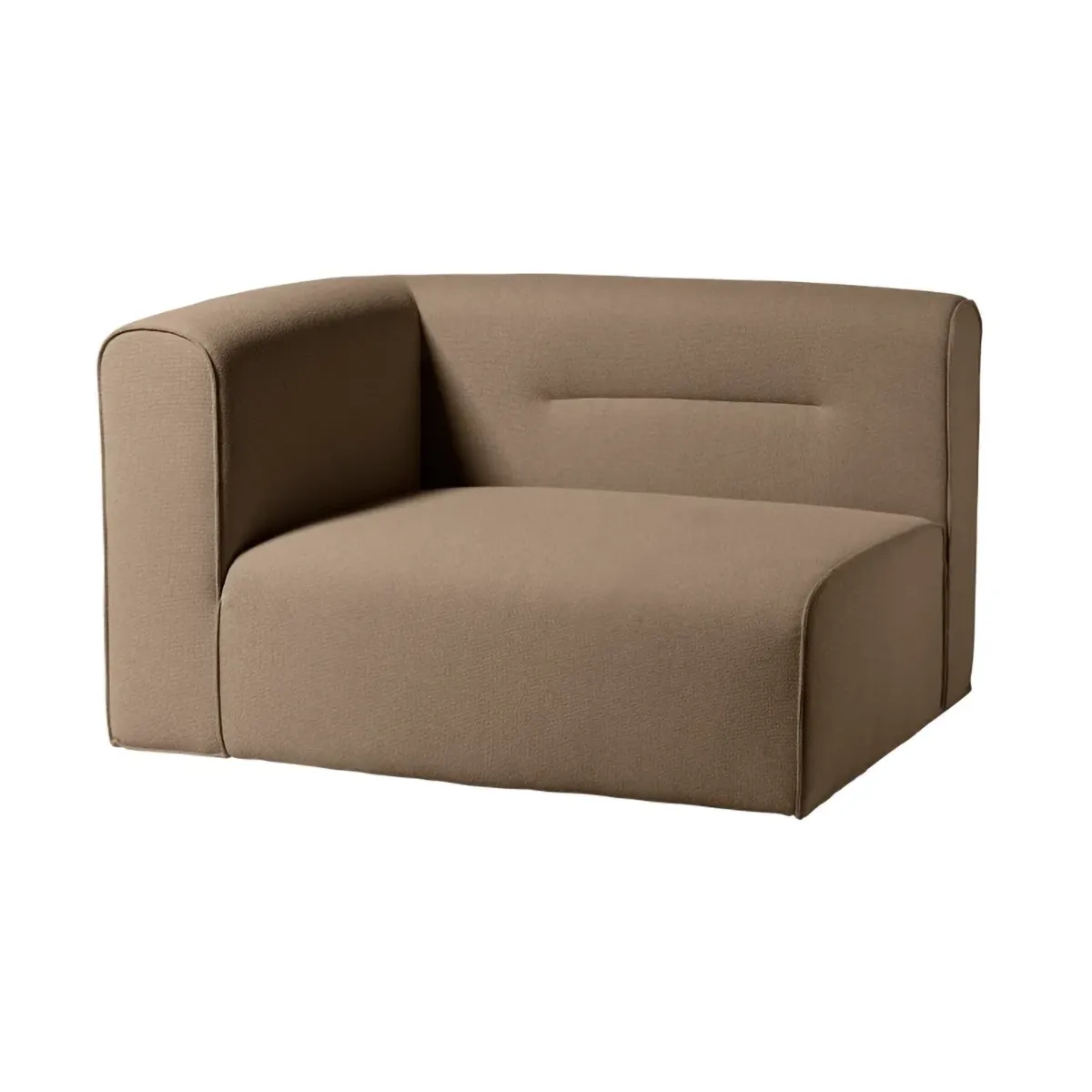 L44 Mols sofa module, left-hand, Taupe FDB Møbler