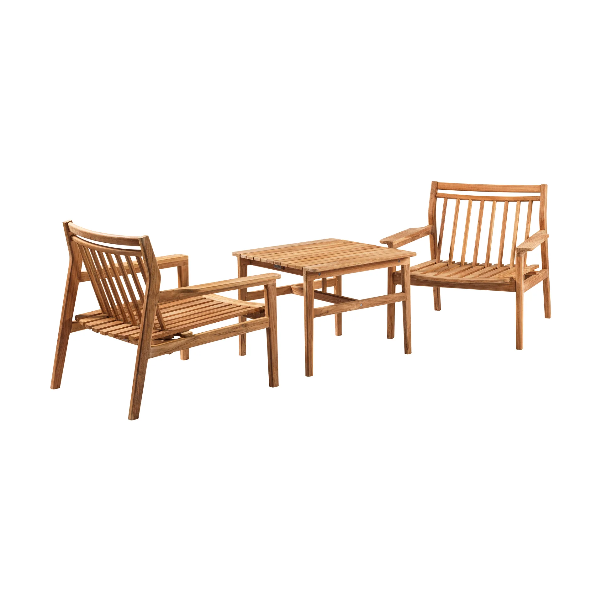 M6 Sammen lounge chair, Teak-nature oiled FDB Møbler