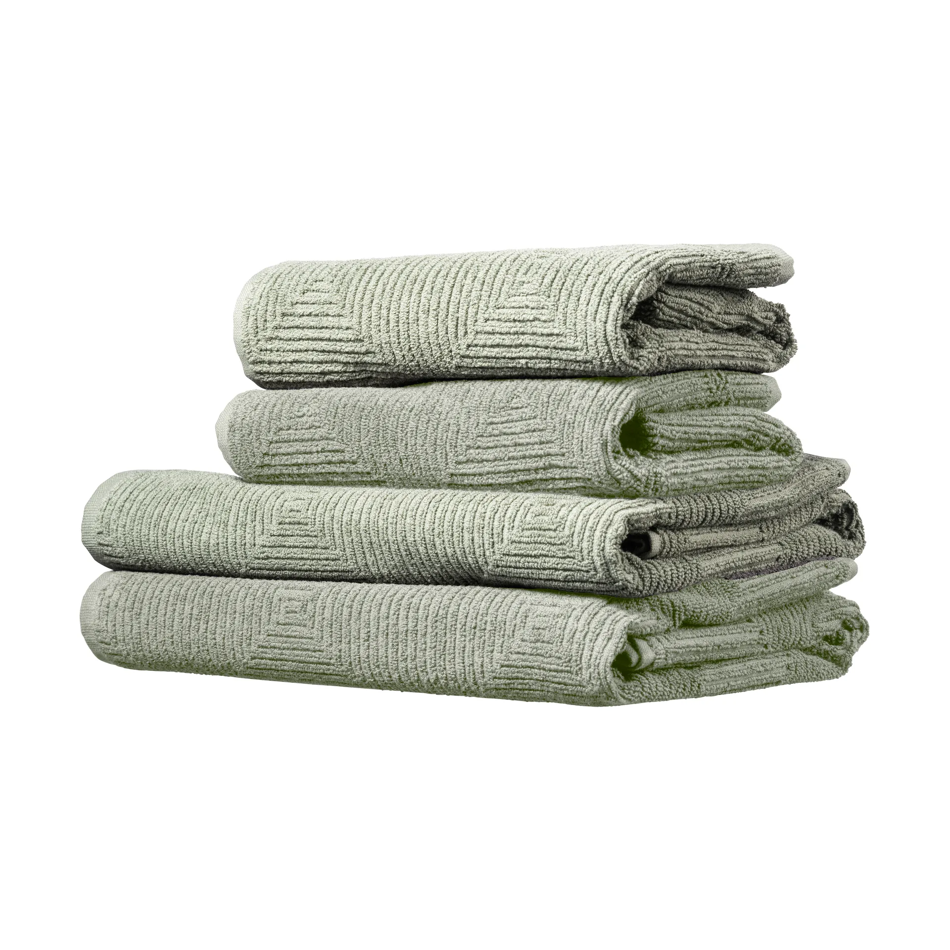 R33 Kirkeby towel set 4 pieces, Sea spray FDB Møbler