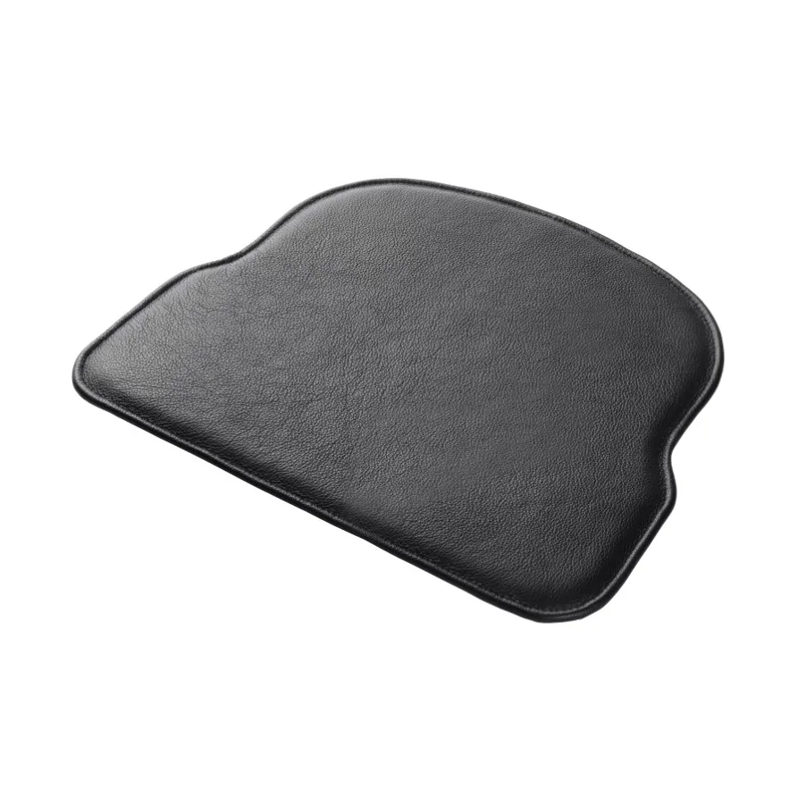 R5 Nøje J52D/J52G seat cushion, Black leather FDB Møbler