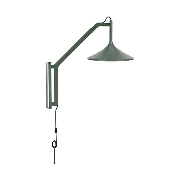 U18 Hasle wall lamp - Olive green, 67.5 cm - FDB Møbler