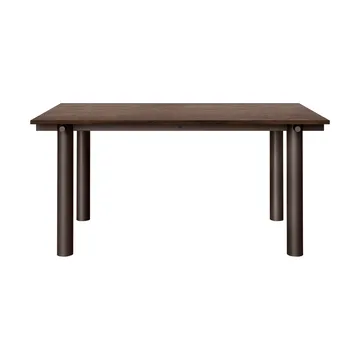 Atura dining table - Dark chocolate-mörkbetsad oak, 90x160 cm - Ferm Living
