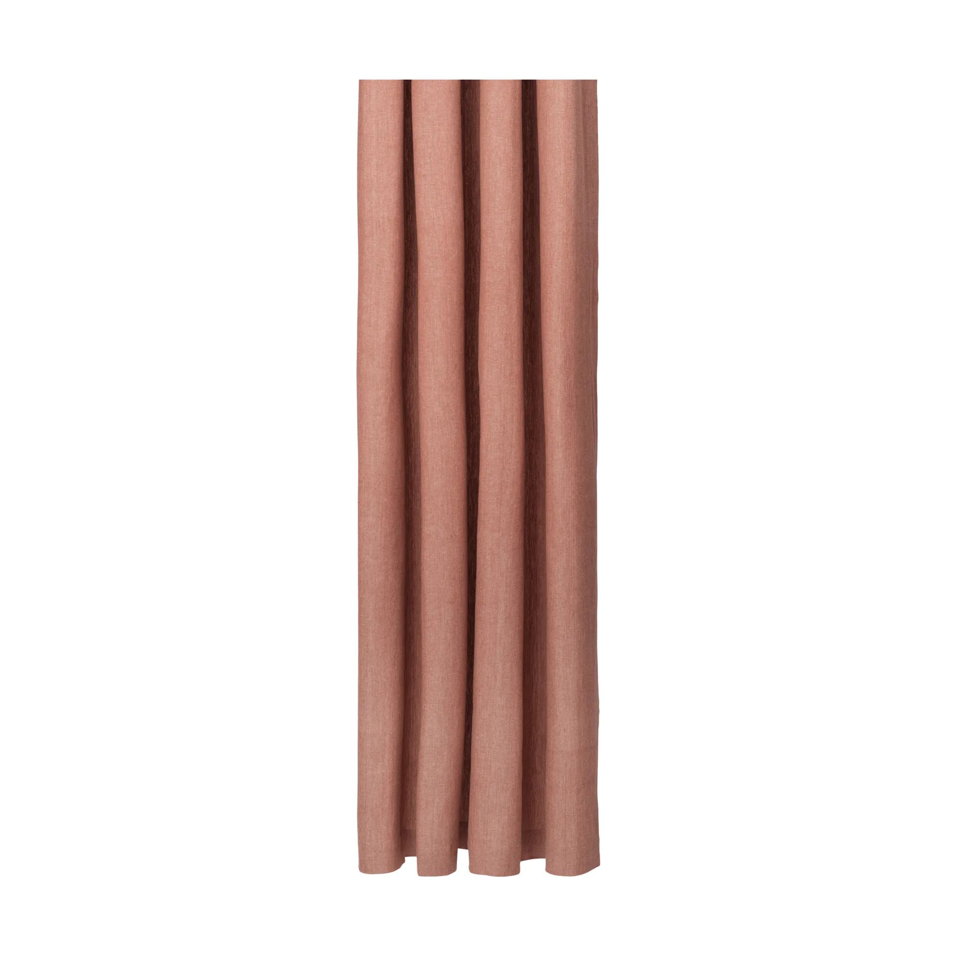 Chambray shower curtain, Brown clay Ferm Living
