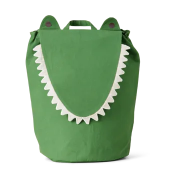 Crocodile storage basket 30x50 cm - Artichoke green - Ferm Living