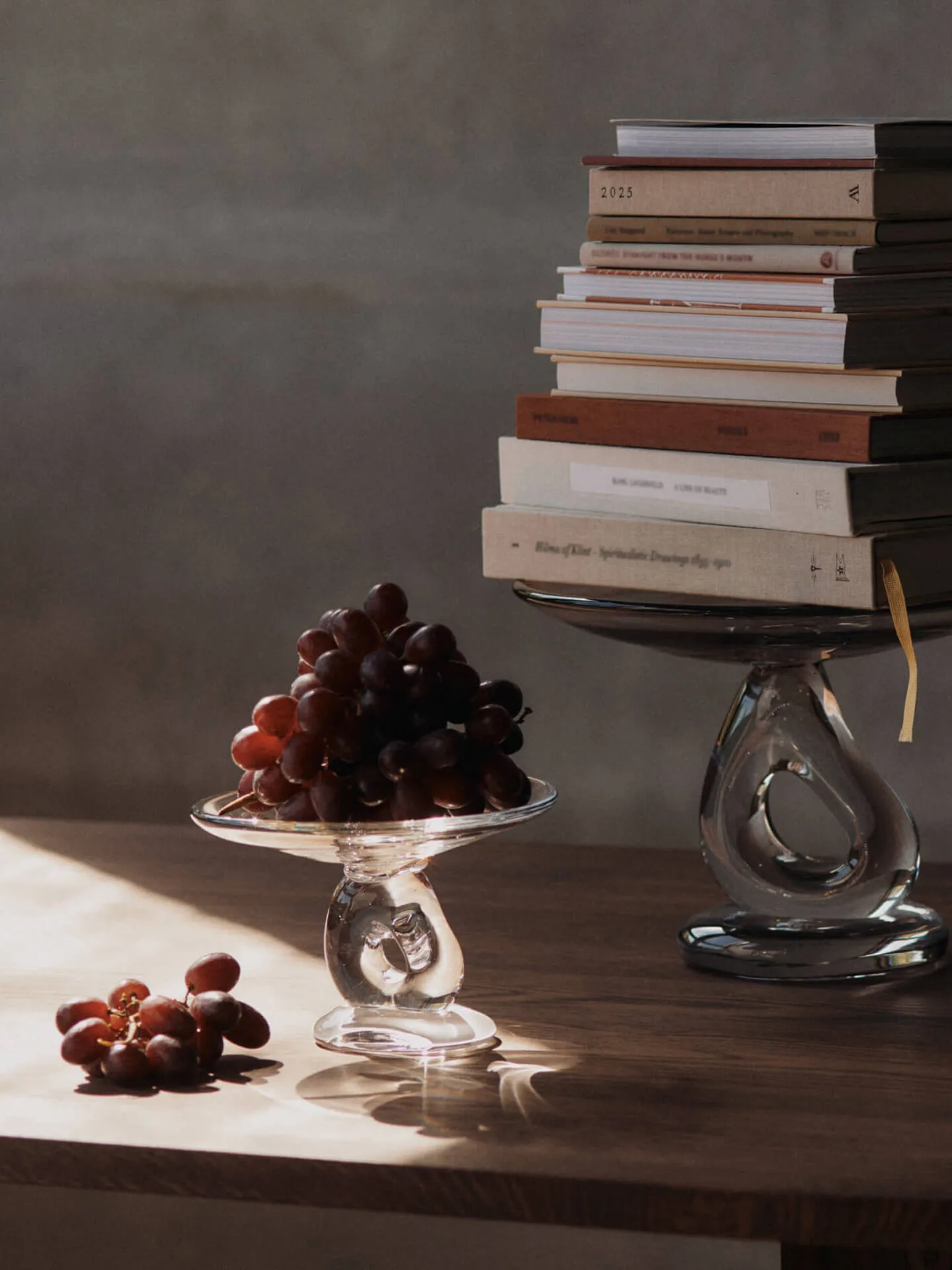Damo glass centerpiece bowl Ø21 cm, Clear Ferm Living