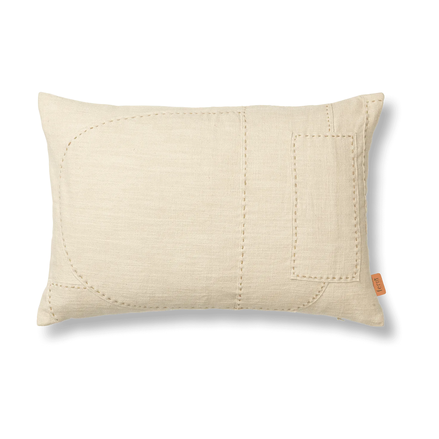 Darn cushion cover 40x60 cm, Natural Ferm Living