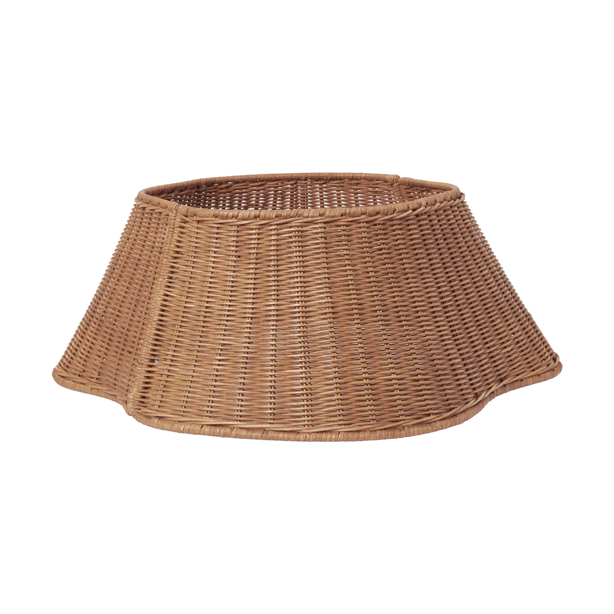 Drape braided tree skirt Christmas tree basket, Natural Ferm Living