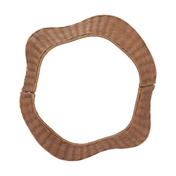 Drape braided tree skirt Christmas tree basket - Natural - Ferm Living