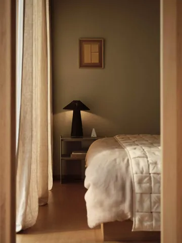 Duo table lamp - Dark brown - Ferm Living