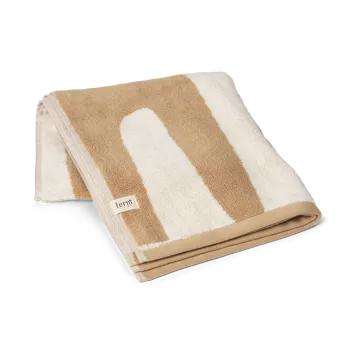 Ebb towel 50x100 cm - Sand, off-white - Ferm Living
