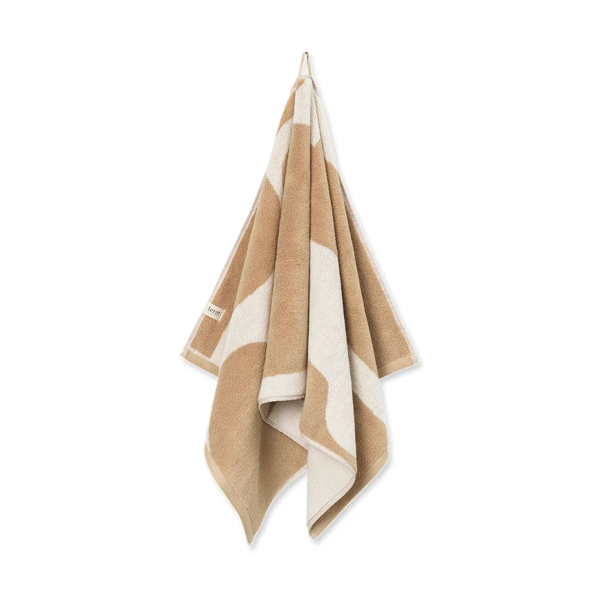 Ebb towel 50x100 cm, Sand, off-white Ferm Living
