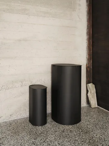 Enkel waste bin small - Black - Ferm Living