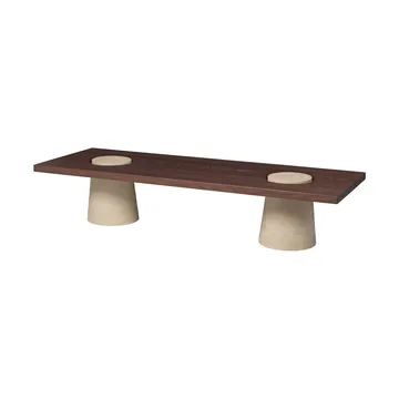 Grova coffee tables - Travertine, 155x55x34 m - Ferm Living