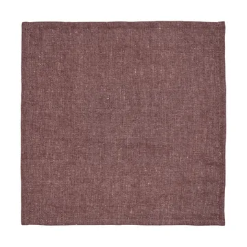 Hale napkin 4-pack - Chestnut, 35x35 cm - Ferm Living