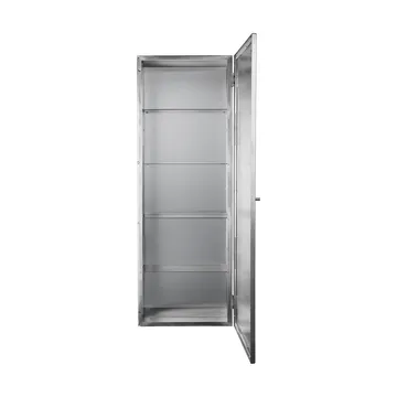 Haze wall cabinet 35x100 cm - Stainless steel - Ferm Living