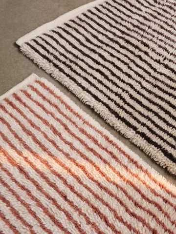 Kami rug - Off white-coffee, 120x180 cm - Ferm Living