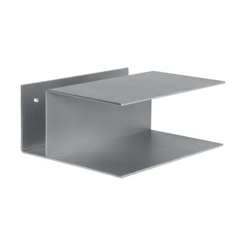 Lager bedside table 15.5x35x30 cm - Aluminium - Ferm Living