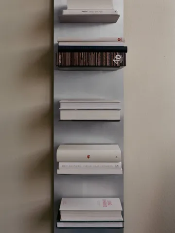 Lager wall shelf pine - Aluminium - Ferm Living