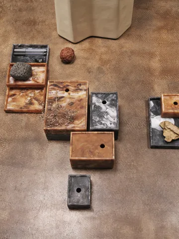 Mist storage box 10x15 cm - Sugar kelp - Ferm Living