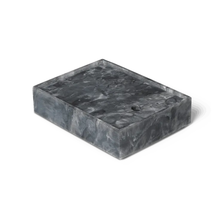 Mist storage box 15x20 cm - Charcoal - Ferm Living