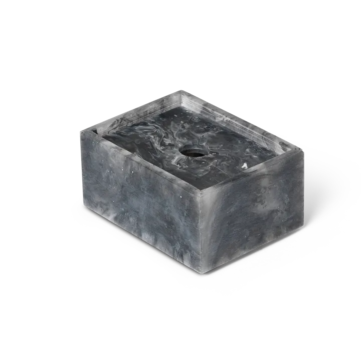 Mist storage box 7,5x10 cm - Charcoal - Ferm Living