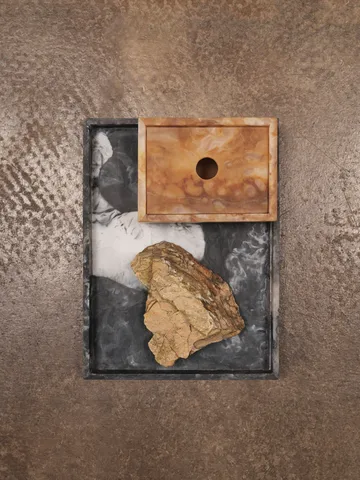 Mist storage box 7,5x10 cm - Sugar kelp - Ferm Living